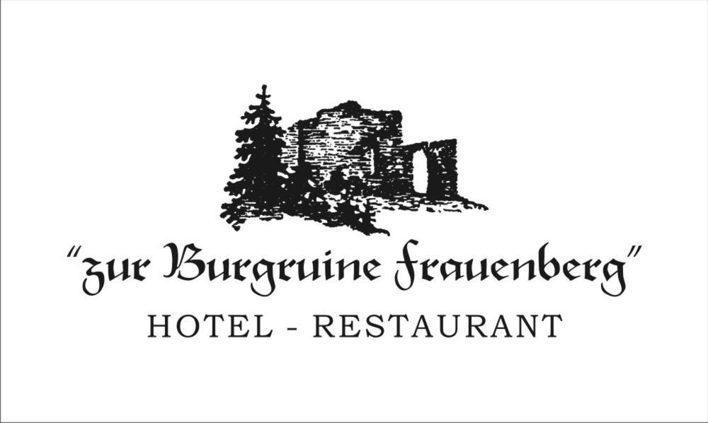 Hotel Zur Burgruine Frauenberg Ebsdorfergrund Zewnętrze zdjęcie
